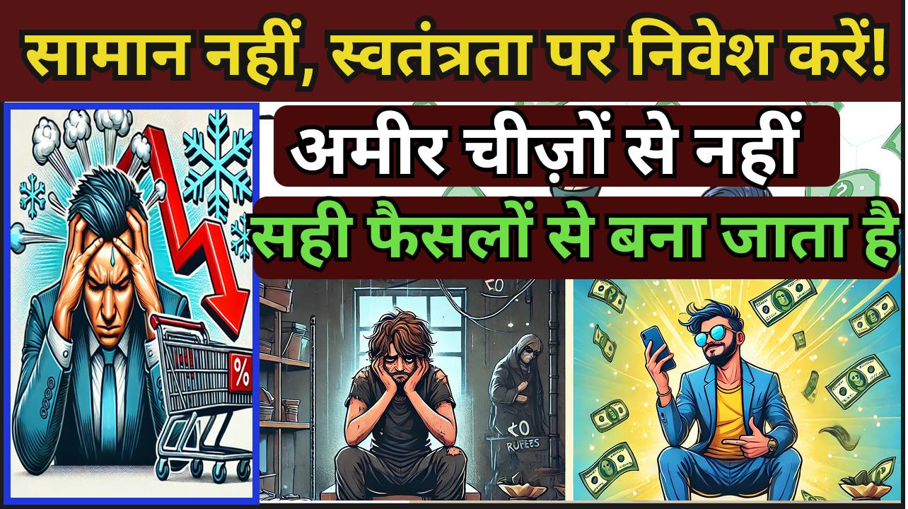 Stop Buying Things, Start Buying Freedom | Life-Changing Financial Advice in Hindi