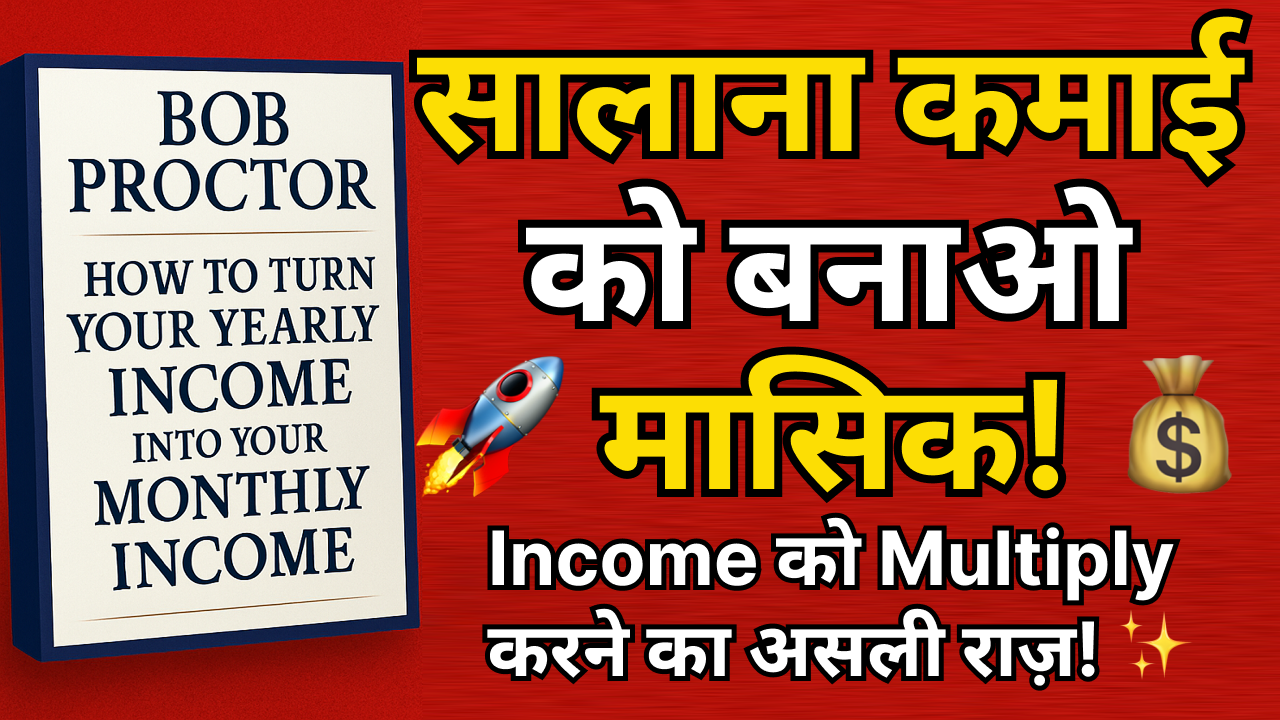 How To Turn Your Yearly Income to Your Monthly Income? Bob Proctor की ...